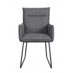 RO Yuko Armchair Dark Grey